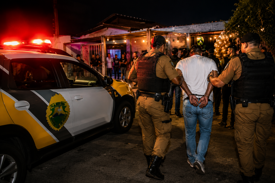 Confusão em festa de aniversário termina com prisão e denúncia de abuso policial no Sítio Cercado